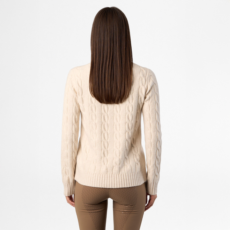 HV Polo Ladies Dunya Pullover - Natural-2