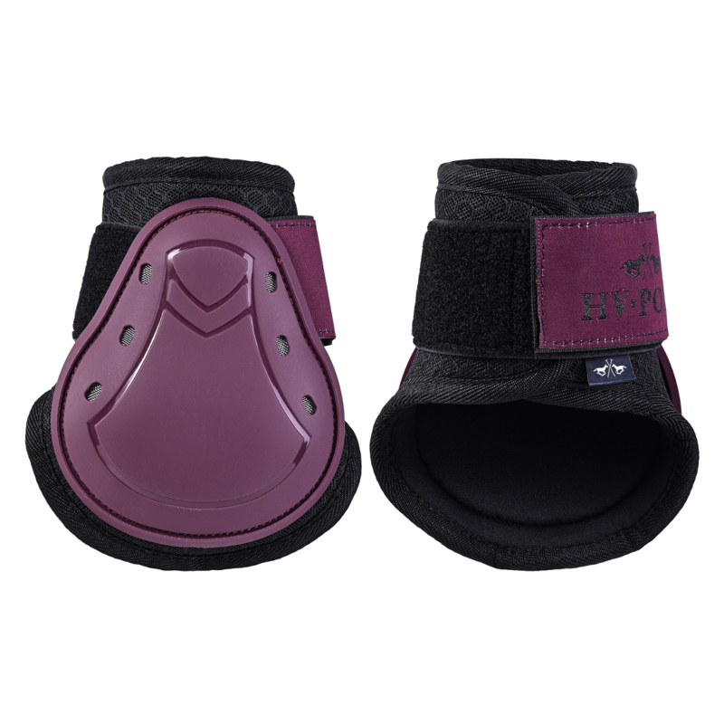 HV Polo Classic Tendon and Fetlock Boot Set - Wine-2