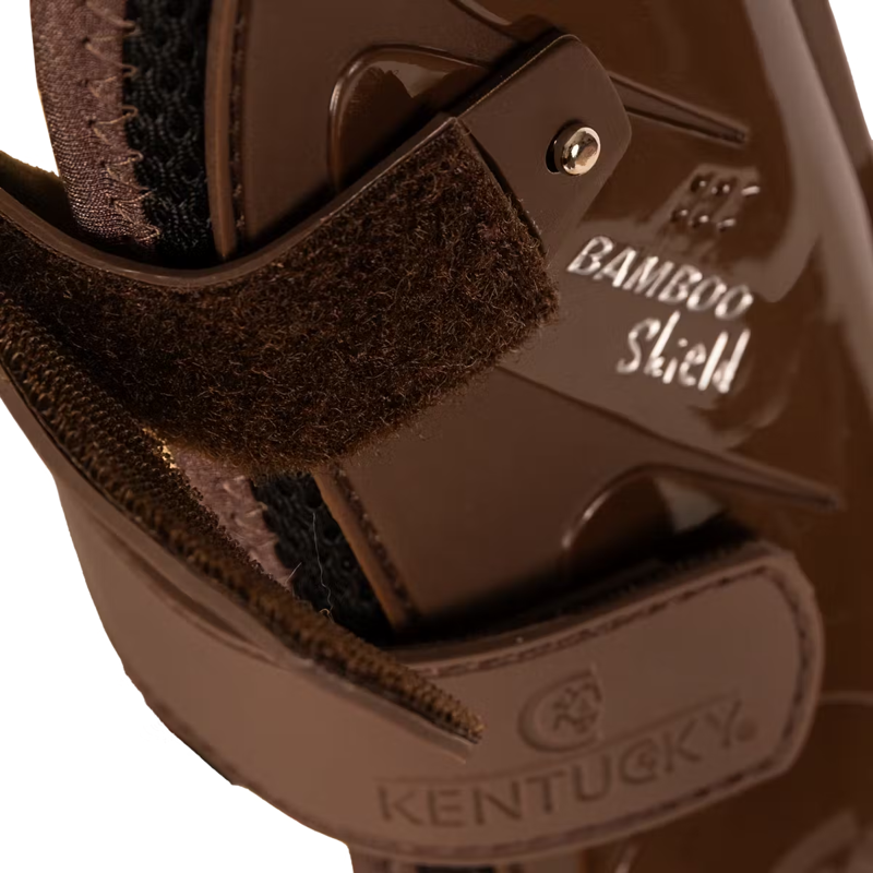 Kentucky Tendon Boots Bamboo Velcro - Brown-3