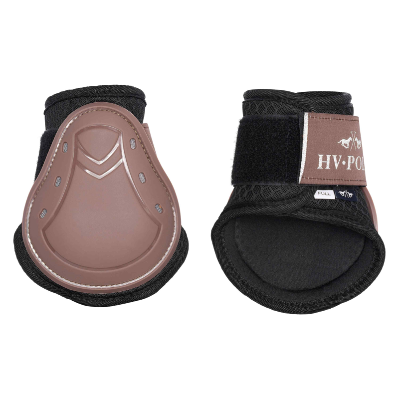 HV Polo Classic Tendon and Fetlock Boot Set - Espresso-2