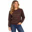 Imperial Riding Ladies Joyce Sweater - Chocolate