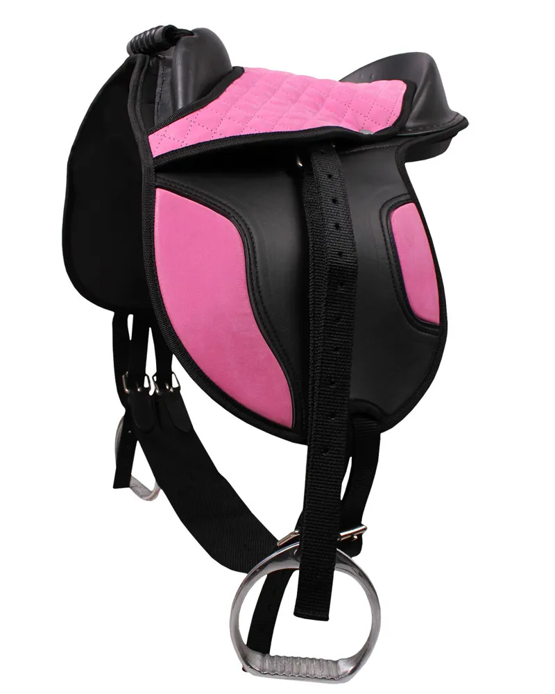 QHP Shetland Saddle - Pink