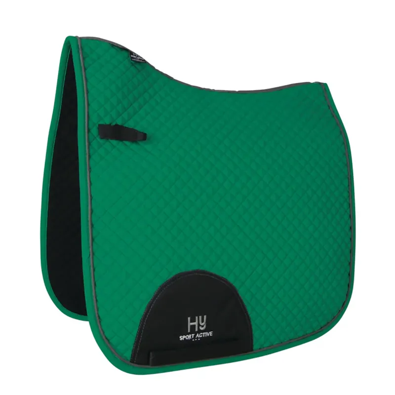 Hy Sport Active Dressage Saddle Pad - Emerald Green