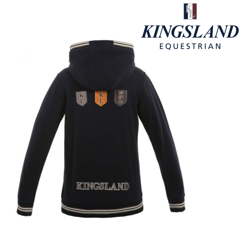 Kingsland St Andrews Unisex Sweat Jacket - Navy-1
