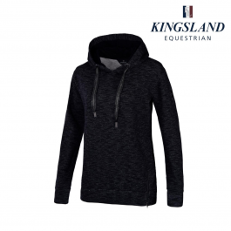 Kingsland Cape Reinga Ladies Sweater - Charcoal Melange
