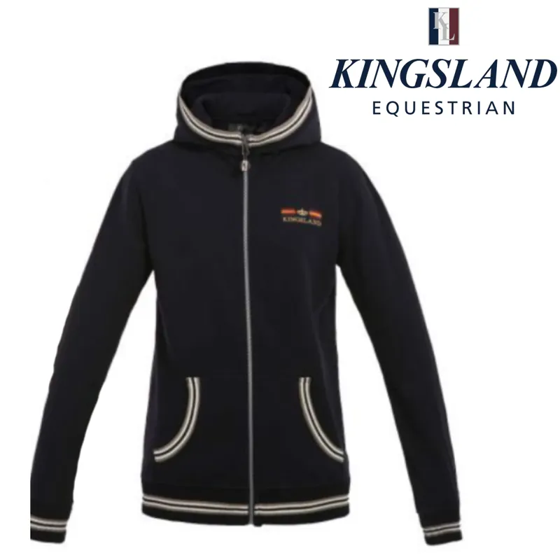 Kingsland St Andrews Unisex Sweat Jacket - Navy
