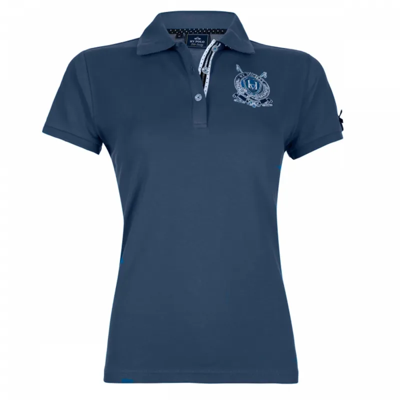 HV Polo Beil Ladies Polo Shirt - Denim Melange