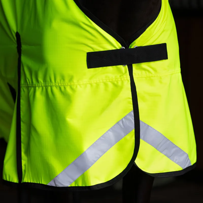 Imperial Riding Reflective 100g Turnout Rug - Neon Yellow-3
