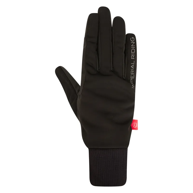 Imperial Riding Hide and Shine Gloves - Black-1