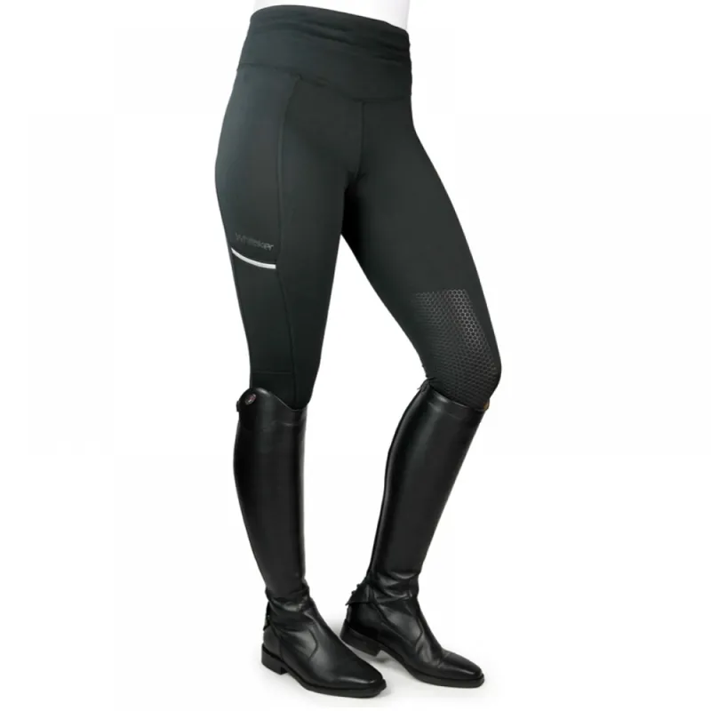 John Whitaker Pellon Ladies Riding Tights - Black 