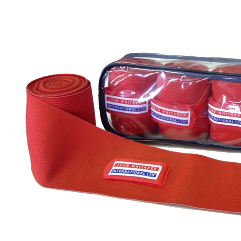 John Whitaker Training Bandages Set of 4 - Red