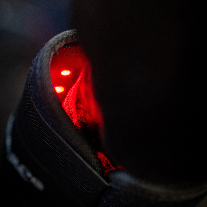 Horseware LED Red Light Therapy Mini Wrap Single - Black/Black-3