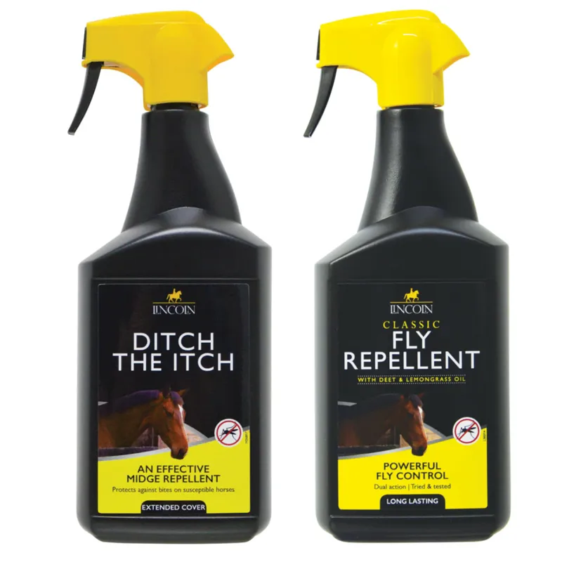 Lincoln Fly Repellent 1L Plus Free Ditch The Itch 1L