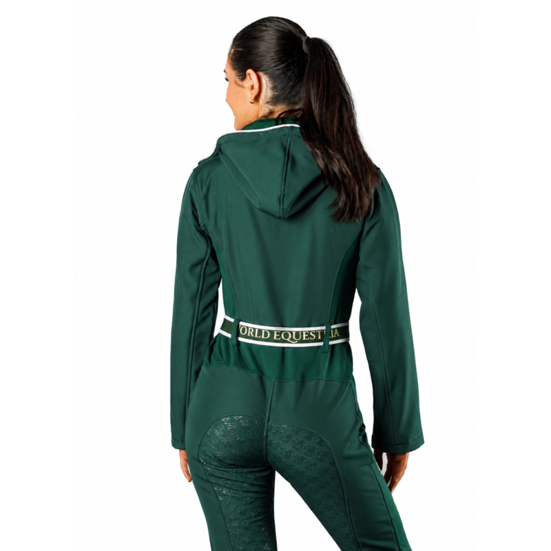 EQUISUIT Hunter's Grove Diamond Edition Equestrian Suit - Forest Green-3