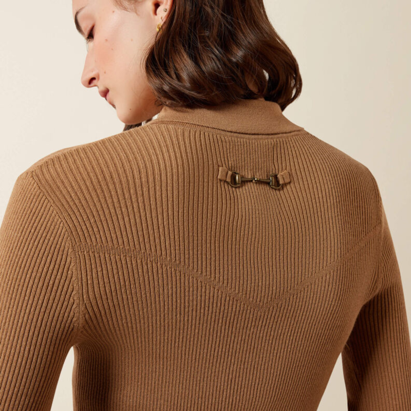 Ariat Women's Winsthorpe Sweater - Tiger's Eye-3