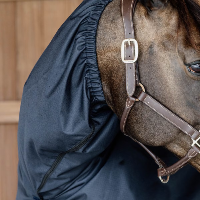Kentucky Classic Waterproof Neck Cover - Navy-1