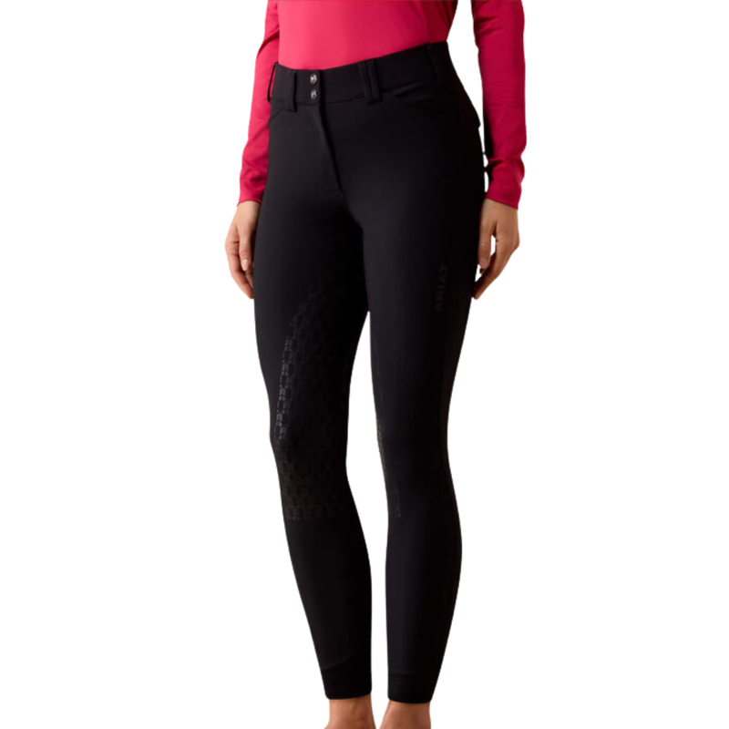 Ariat Women's Tri Factor Vivacity Heat Half Grip Breeches - Black-3