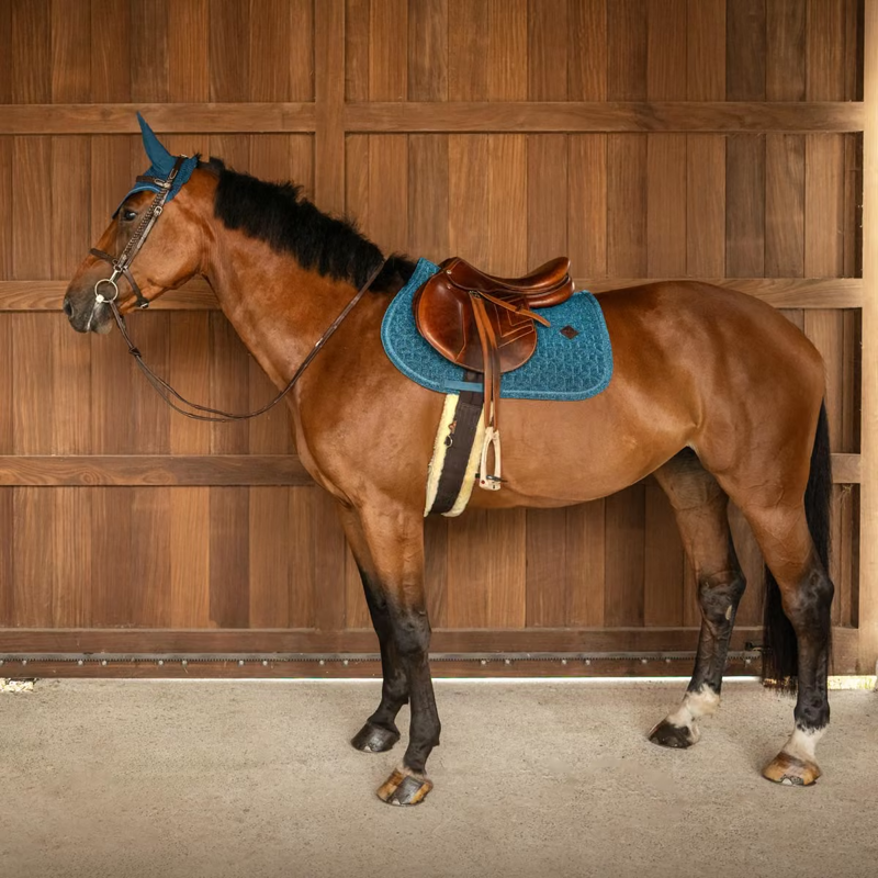 Kentucky Sparkling Jump Saddlepad - Navy-3