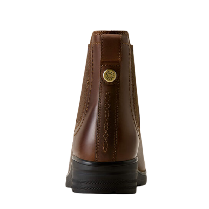 Ariat Women's Langley Waterproof Chelsea Boot - Tobacco Brown-4