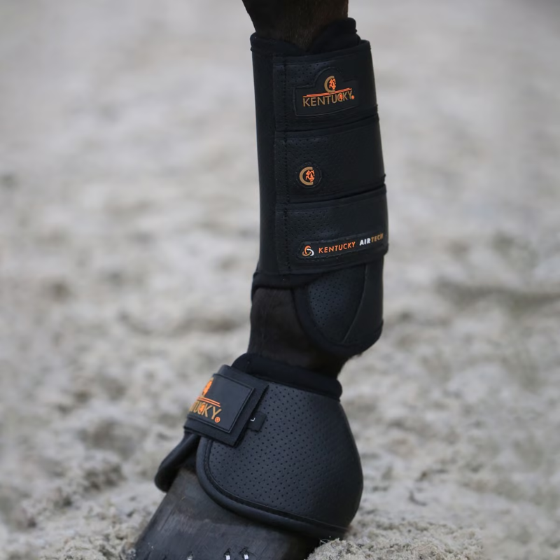 Kentucky Air Tech Front Eventing Boots - Black-3