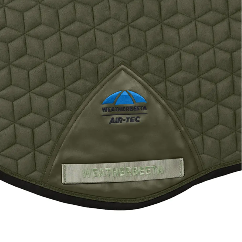 Weatherbeeta Suede Elite Air-Tec All Purpose Saddlepad - Olive-3
