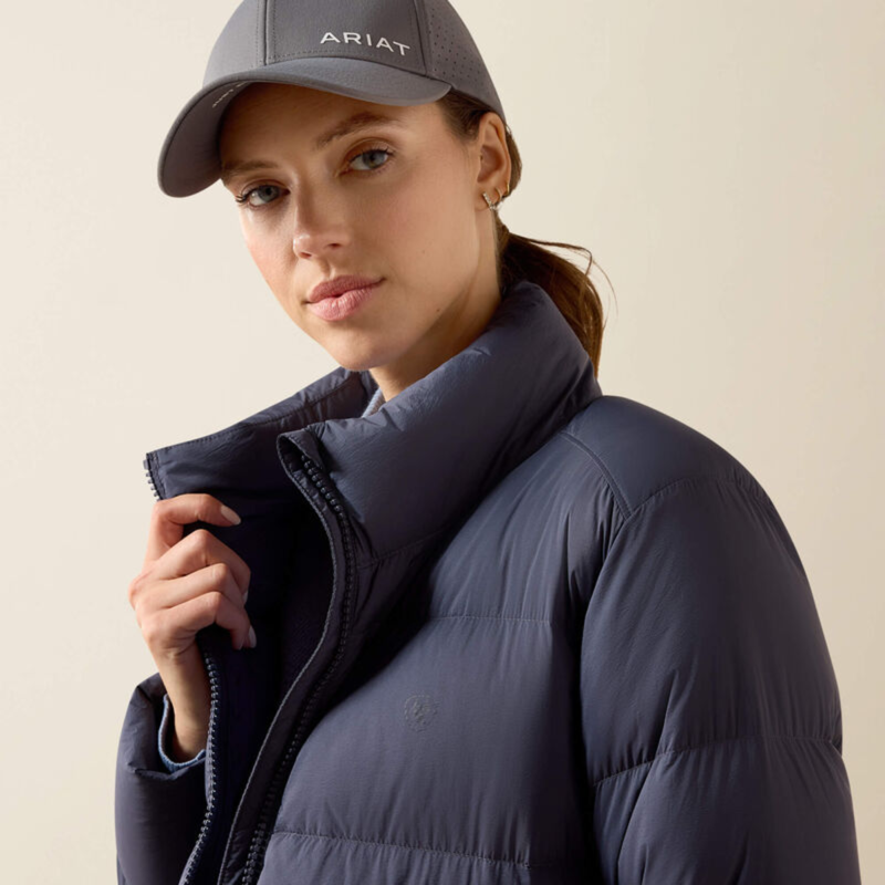 Ariat Women's UltraPuff Down Jacket - Odyssey Grey-2