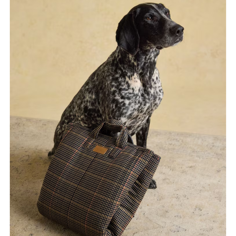 Joules Henson Check Travel Mat-3