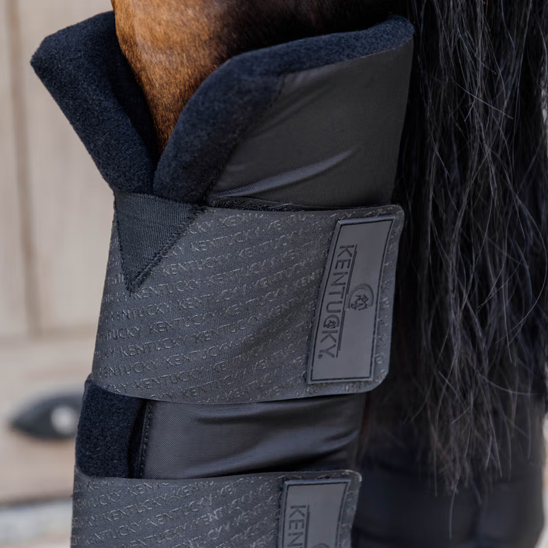 Kentucky Stable Boots PROtect Classic Hind - Black-2