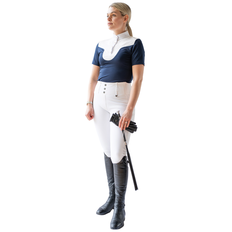Woof Wear Competition Riding Tights - White
