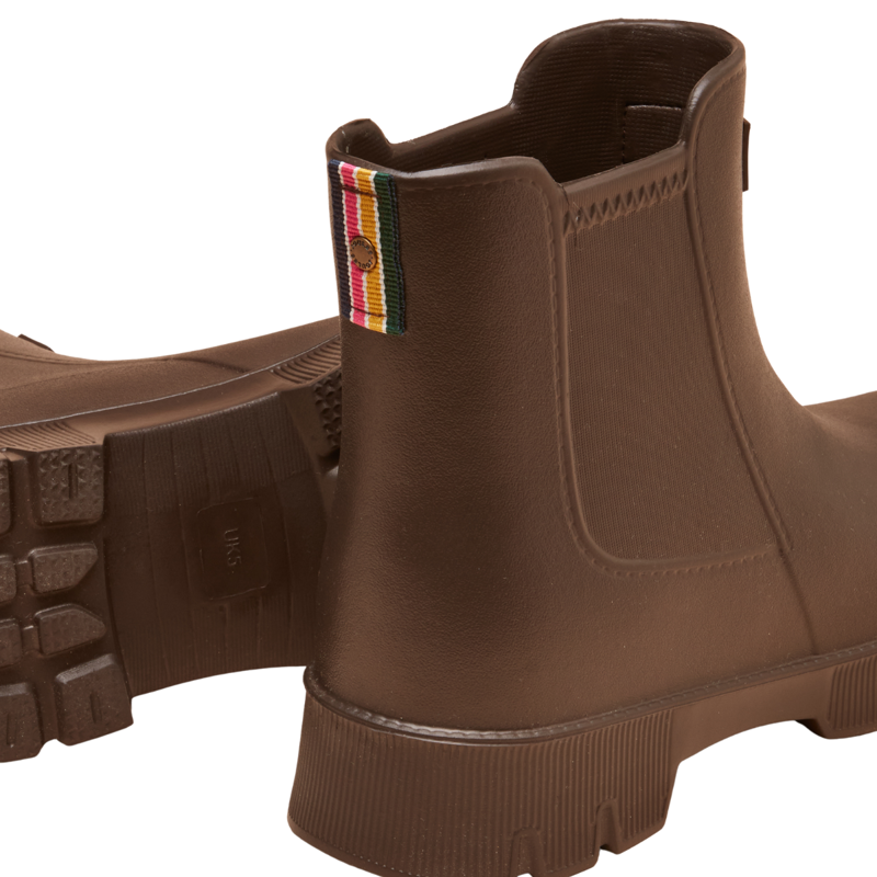 Joules Ladies Raindance Wellies - Chocolate Brown-3