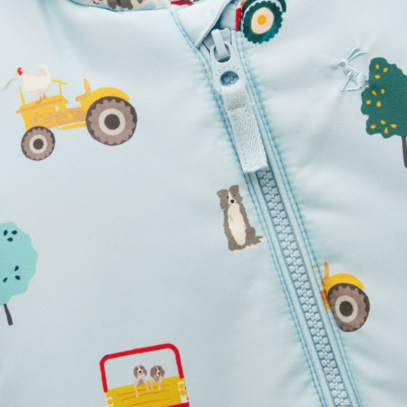 Joules Boys' Pramsuit - Blue-3