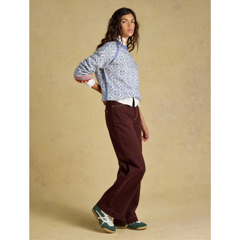 Joules Ladies Addison Jumper - Blue-6