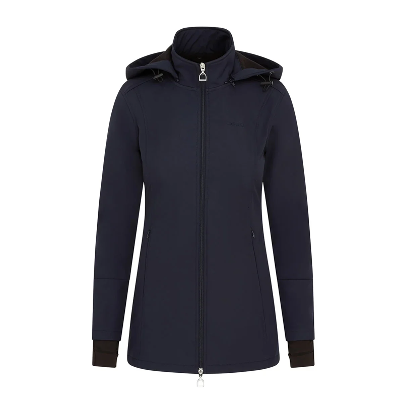 Cameo Ladies Zenith Pro Ride Coat - Navy-3