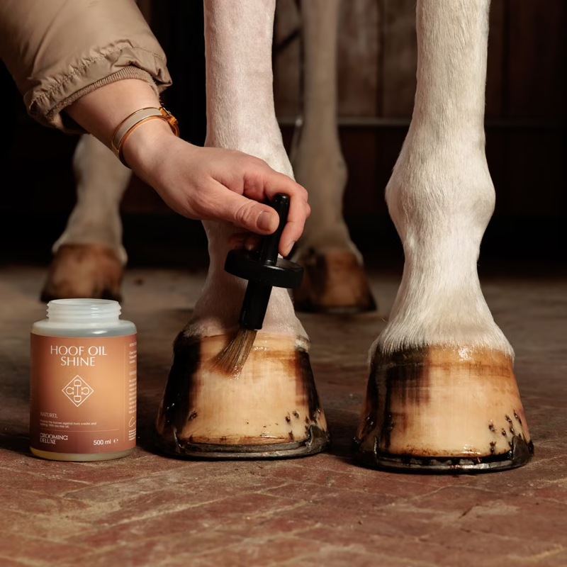 Grooming Deluxe Shine Hoof Oil - 500ml - Natural-3