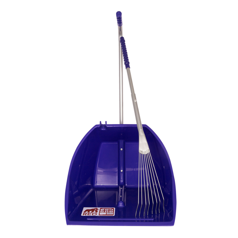 Red Gorilla Big Tidee With Long Handle Rake-3