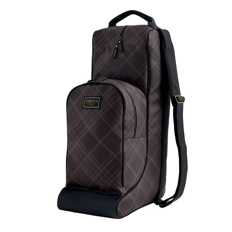 LeMieux Heritage Boot and Hat Bag - Cocoa