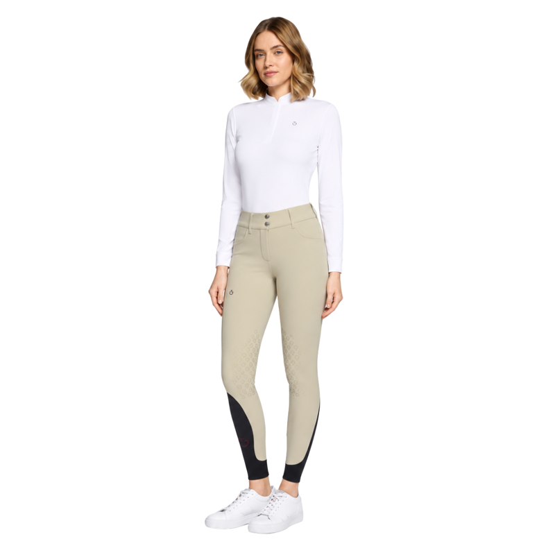 Cavalleria Toscana Women's American Full Grip Breeches - Beige