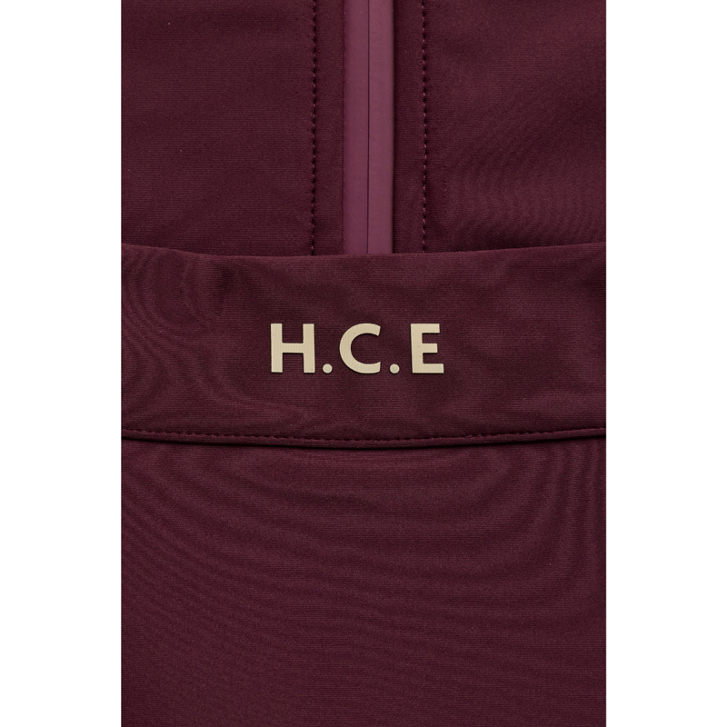 Holland Cooper Chiltern Zip Training Top - Mulberry-4
