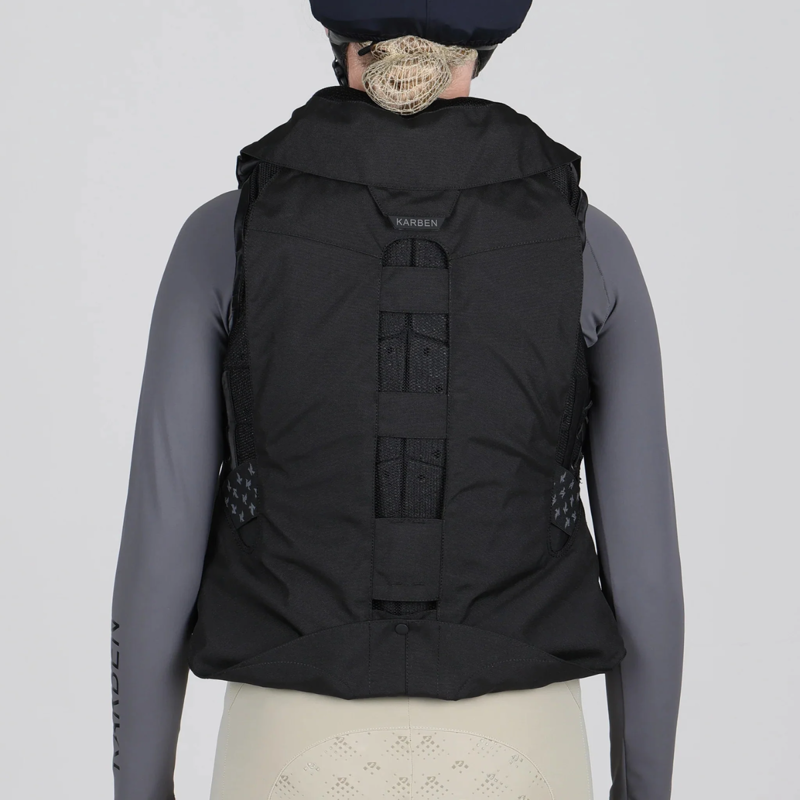 Shires Karben Air5 Vest - Black + Free Cartridge Using Star Buy-3