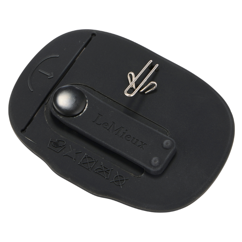 LeMieux Competition Bridle Number Holder - Black-1