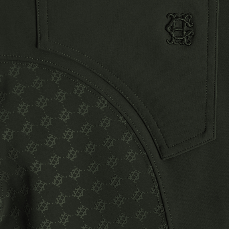 Holland Cooper Chiltern Contour Breeches - Dark Olive-2