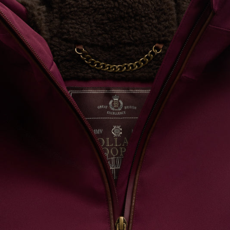 Holland Cooper One-Size Waterproof Jacket - Mulberry-6
