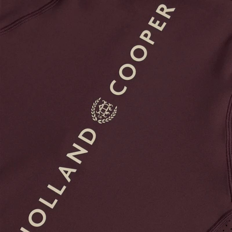 Holland Cooper Cranborne Long Sleeve Base Layer - Mulberry-4