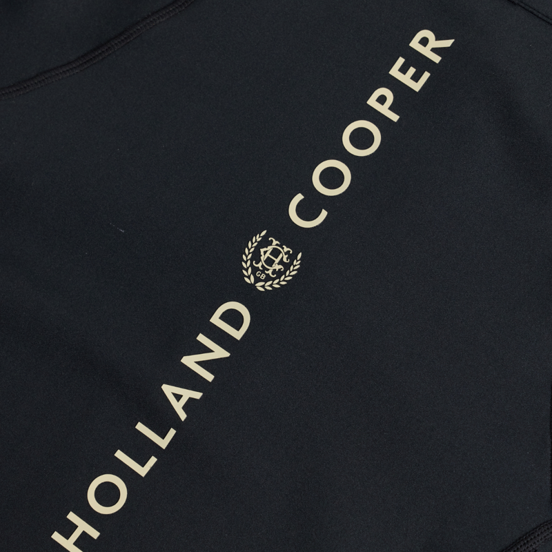 Holland Cooper Cranborne Long Sleeve Base Layer - Black-3