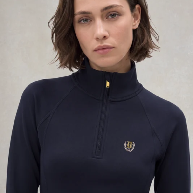 Holland Cooper Cranborne Thermal Base Layer - Ink Navy-1