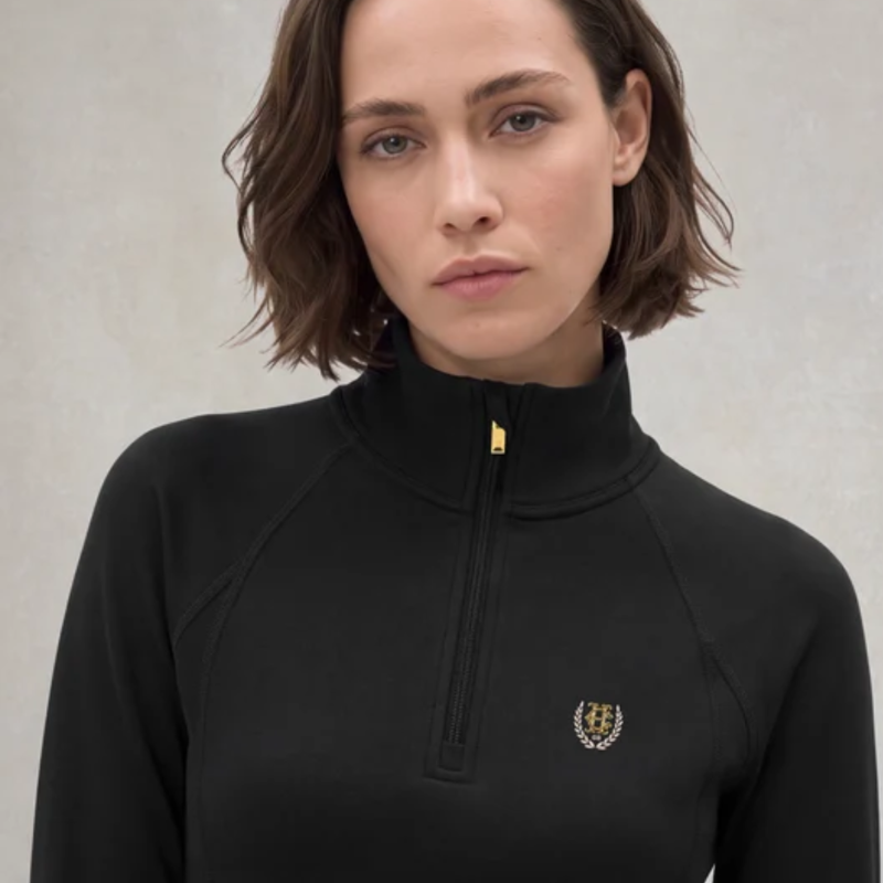 Holland Cooper Cranborne Thermal Base Layer - Black-1