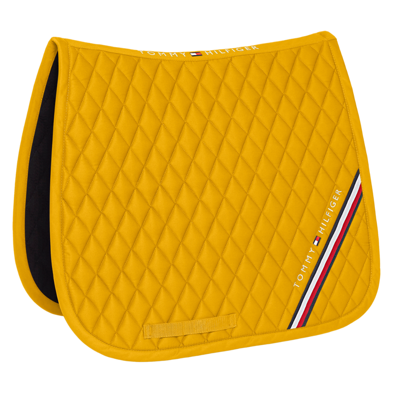 Tommy Hilfiger Stanford Dressage Saddlepad - Mustard-1