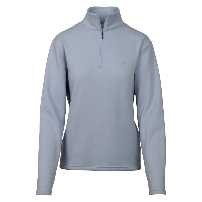 Woof Wear Ladies 1/4 Zip Fleece - Powder Blue-10