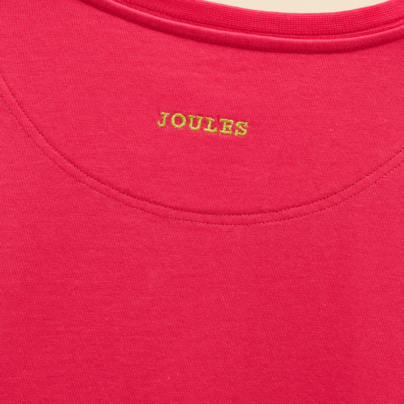 Joules Girls' Ava Applique T-Shirt - Pink Magic-3