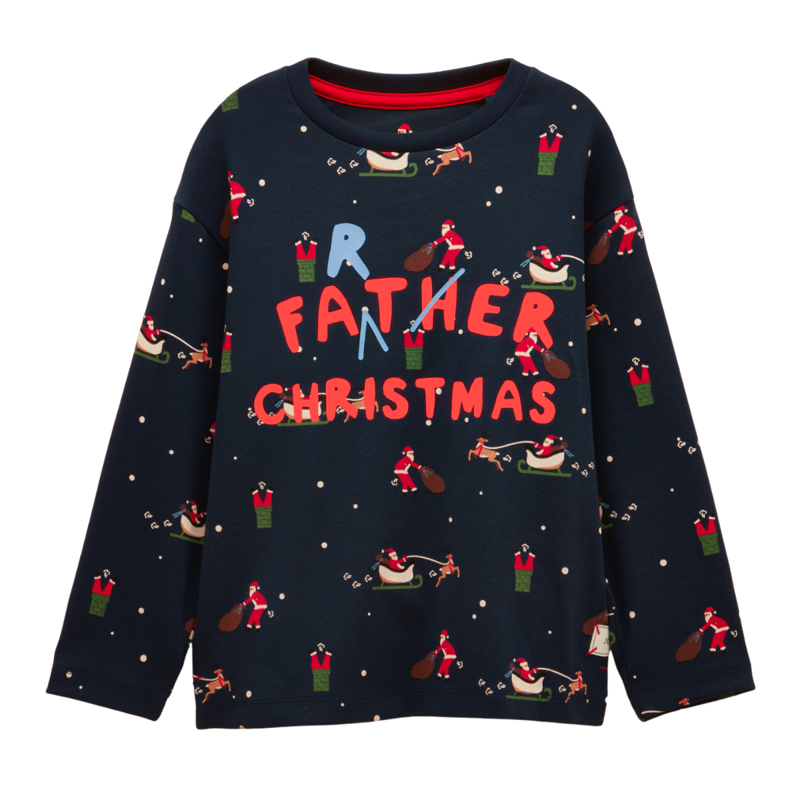 Joules Boys' Kipwell Pyjamas - Navy-1